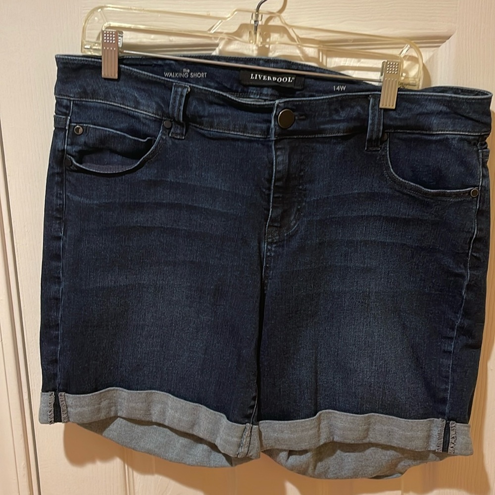 Ladies denim shorts